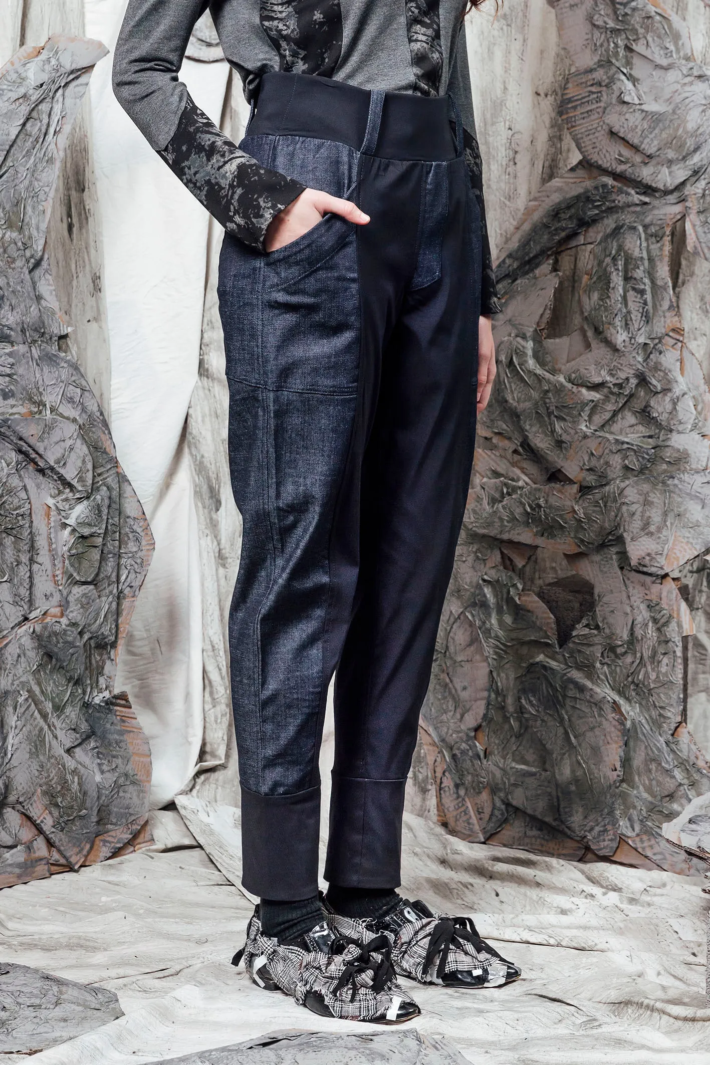 AW24 CORTEZ SLIM PANTS - DENIM