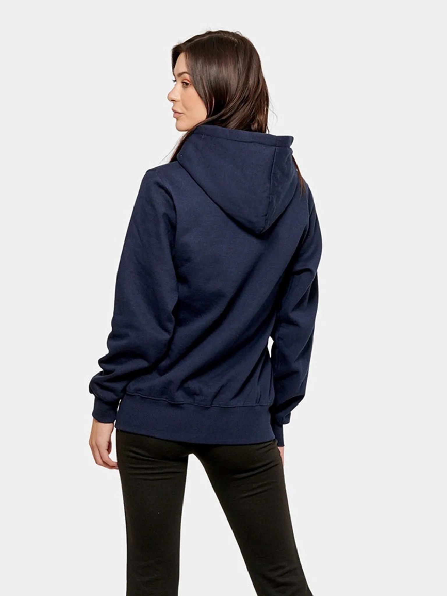 Basic zip hoodie - Dark Navy