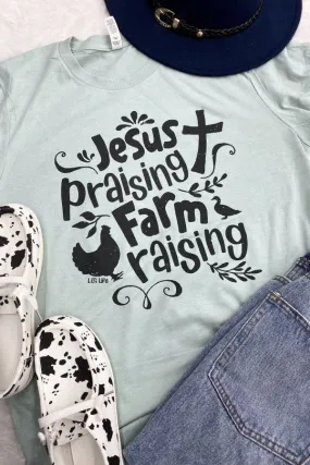 BC JESUS PRAISING- DUSTY BLUE