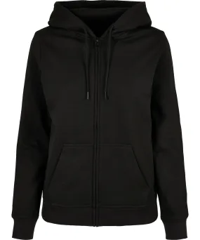 Black - Women’s basic zip hoodie