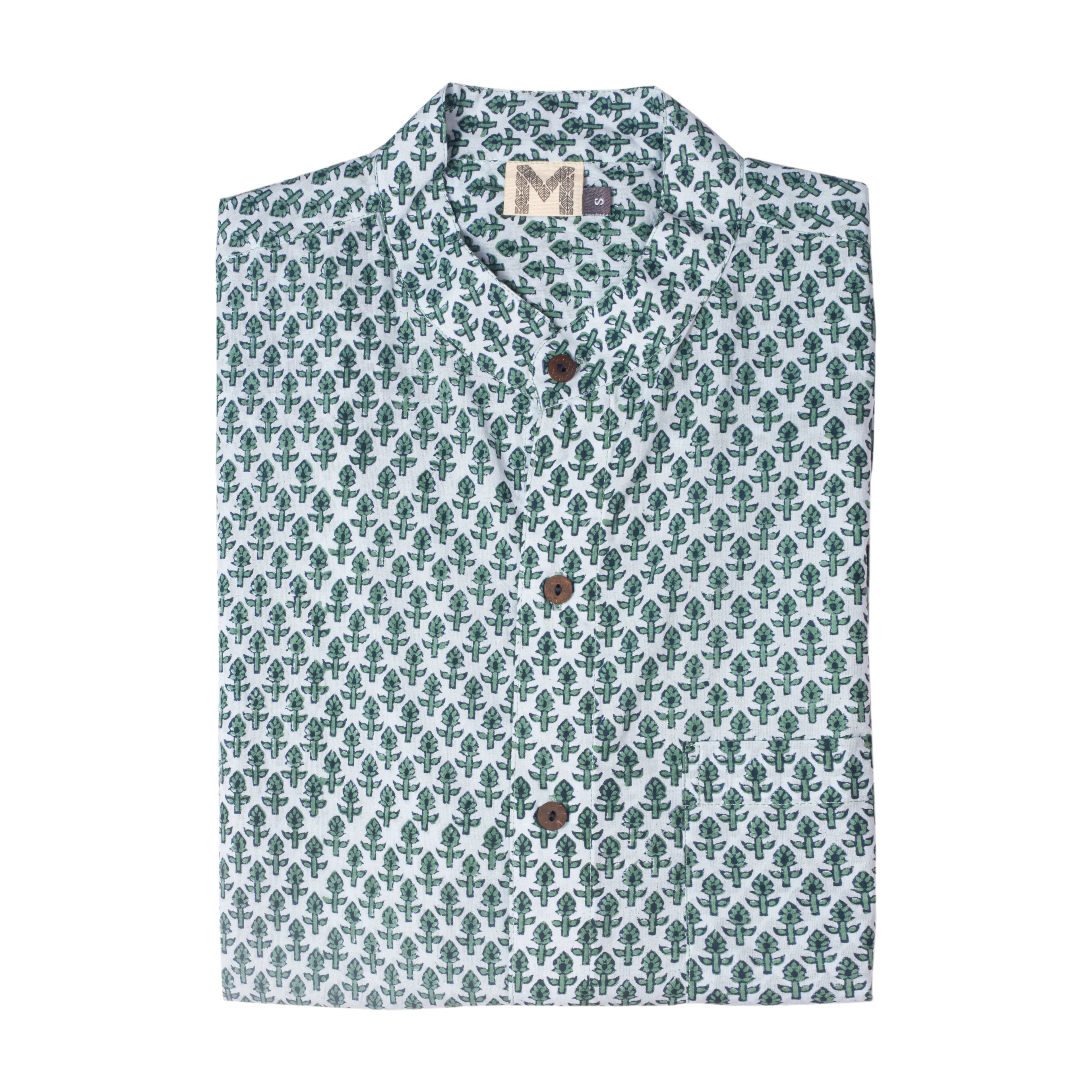 Block Printed Shirts for Men