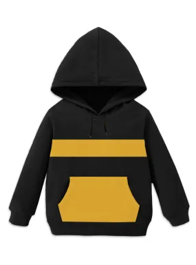 Boys Hoodies - Black & Yellow