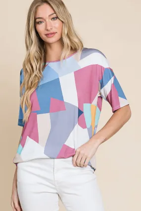 Casual Relaxed Fit Colorful Shirt