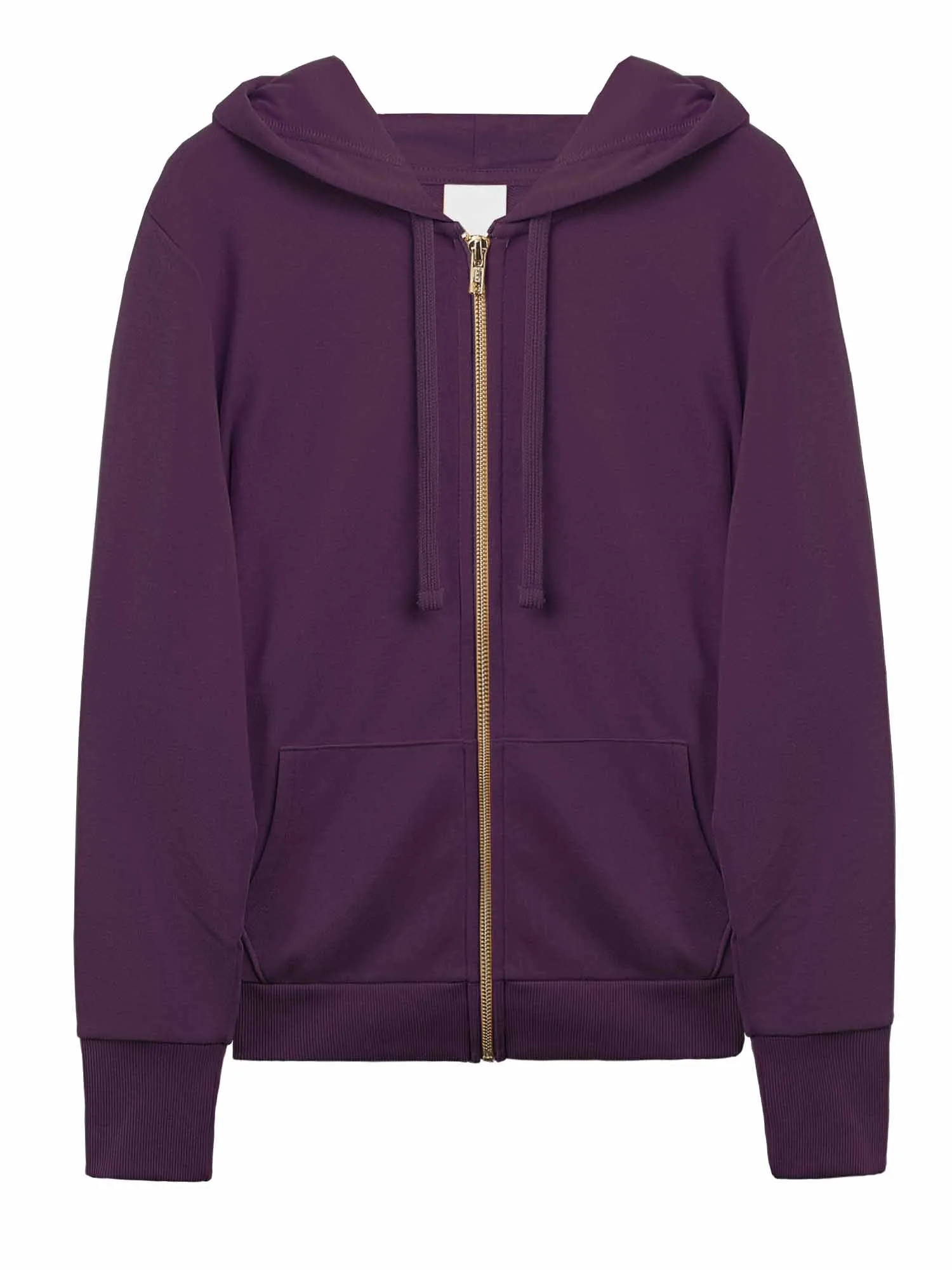 Causal Basic Simple Zip Up Hoodie Sweat Jacket