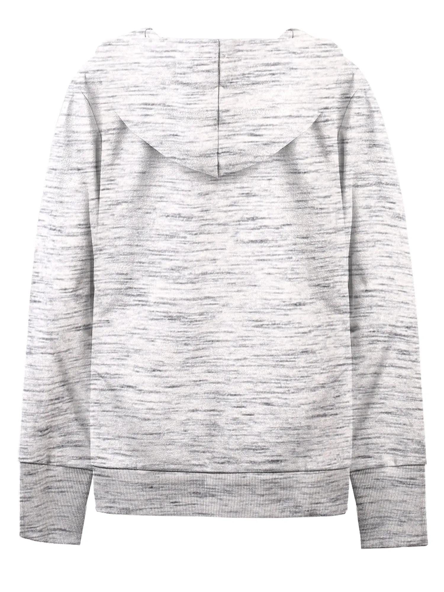 Causal Basic Simple Zip Up Hoodie Sweat Jacket