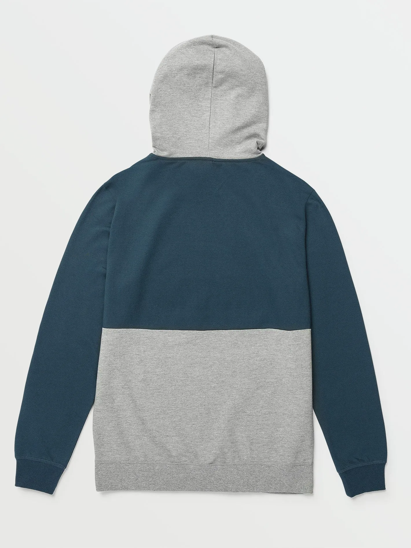 Contrast Pullover Fleece Sweatshirt - Navy Paint