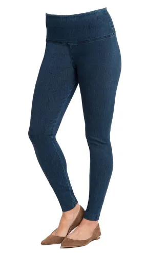 Denim Stretch Legging - Indigo Blue