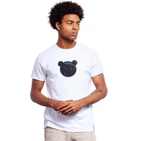 Eight X Bad News Bear textured graphic t-shirt white