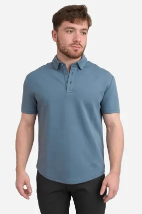 Flex Polo Steel Blue