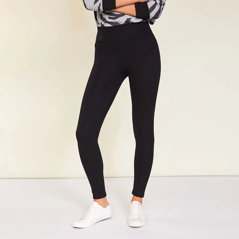 Holly Stretch Spandex Leggings (Black)