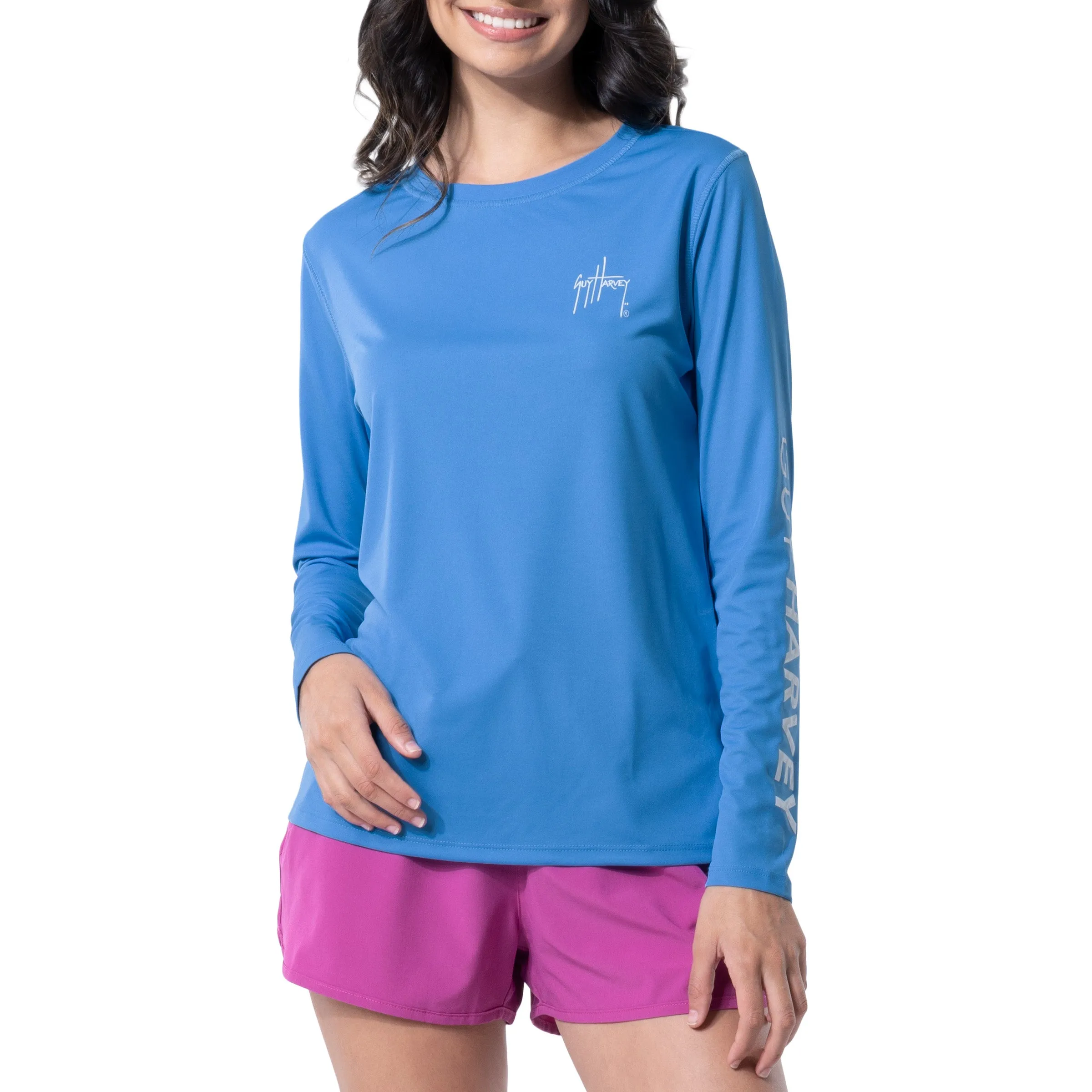 Ladies Long Sleeve Performance Fishing Sun Protection Shirt UPF 50 