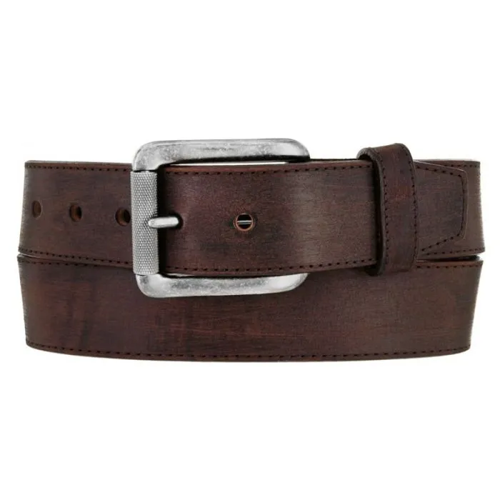 Leegin Justin Mens Brown Bomber Belt Style C11745