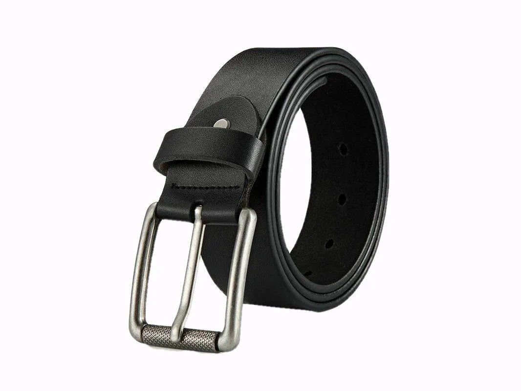 Marathon Black Premium leather Belt