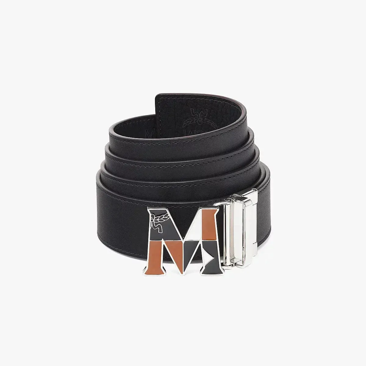 MCM Claus Epoxy M Reversible Belt 1.5” in Visetos