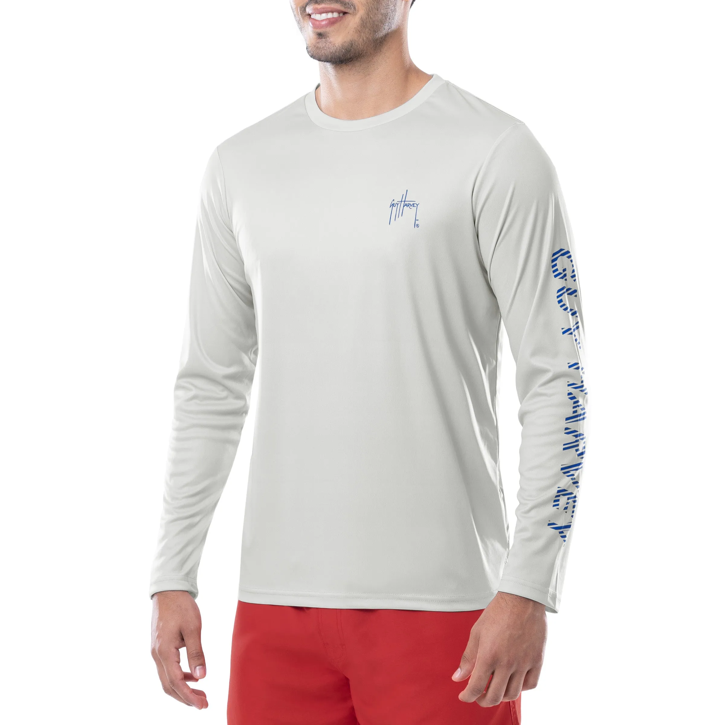 Men's Patriotic Billfish Performance Sun Protection Top