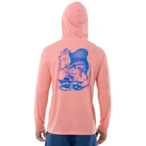 Men's Sketchy Sail Long Sleeve Performance Hoodie