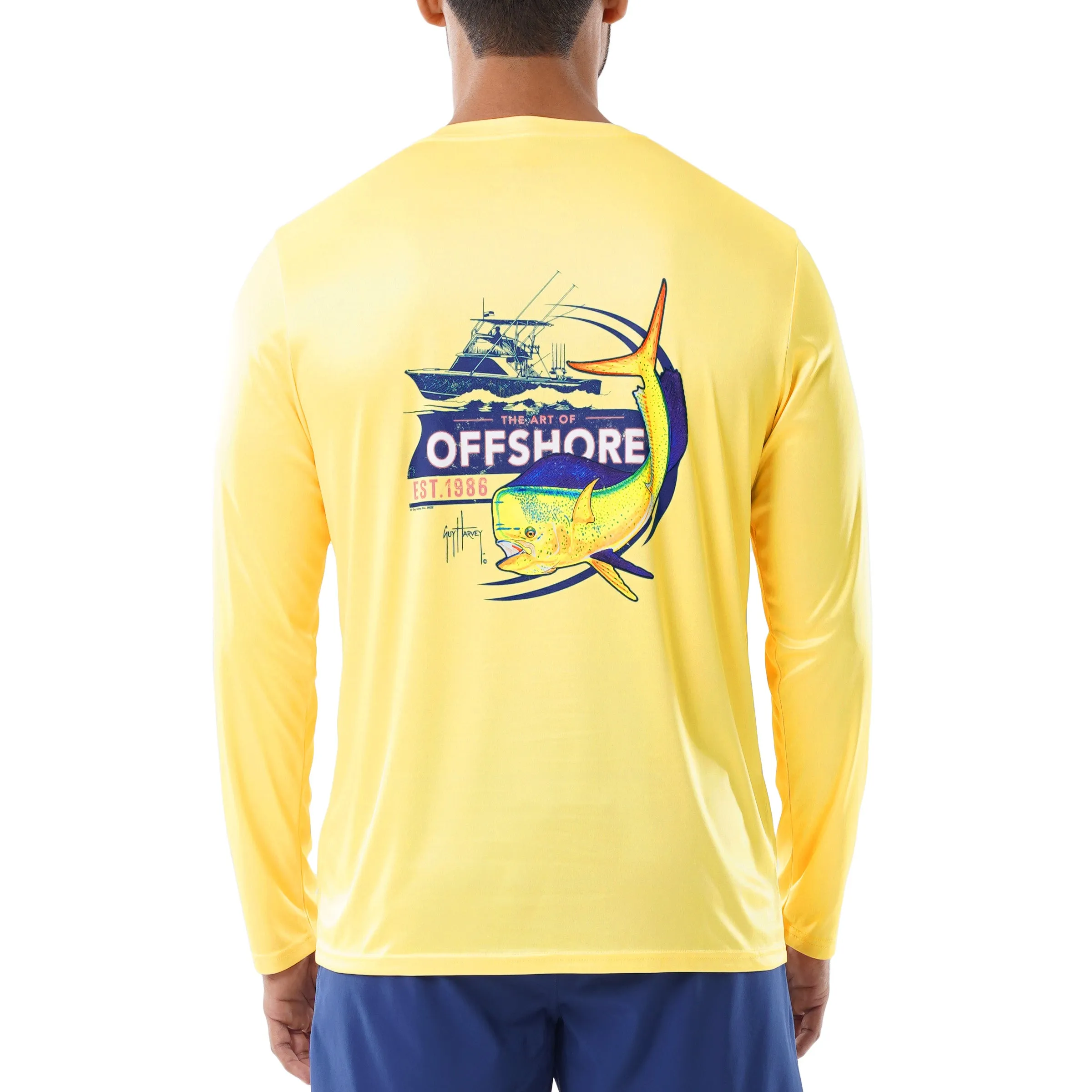 Men's The Art of Offshore Performance Sun Protection Top