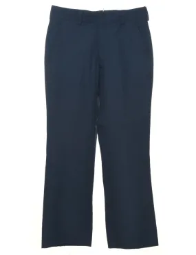 Navy Classic Trousers - W32 L30