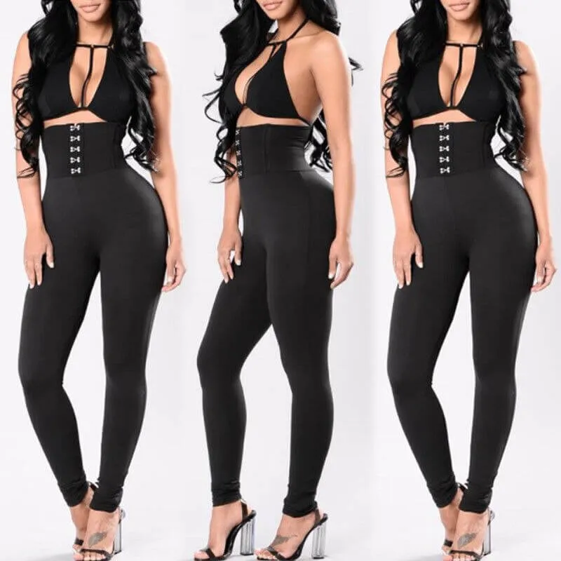 New Style Fashion Women Solid Fitness Leggings Ankle Length Stretch High Waist Leggings