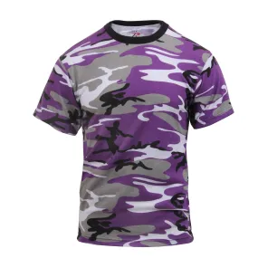 Rothco Mens Colored Camo Short Sleeve T-Shirts - 3XL