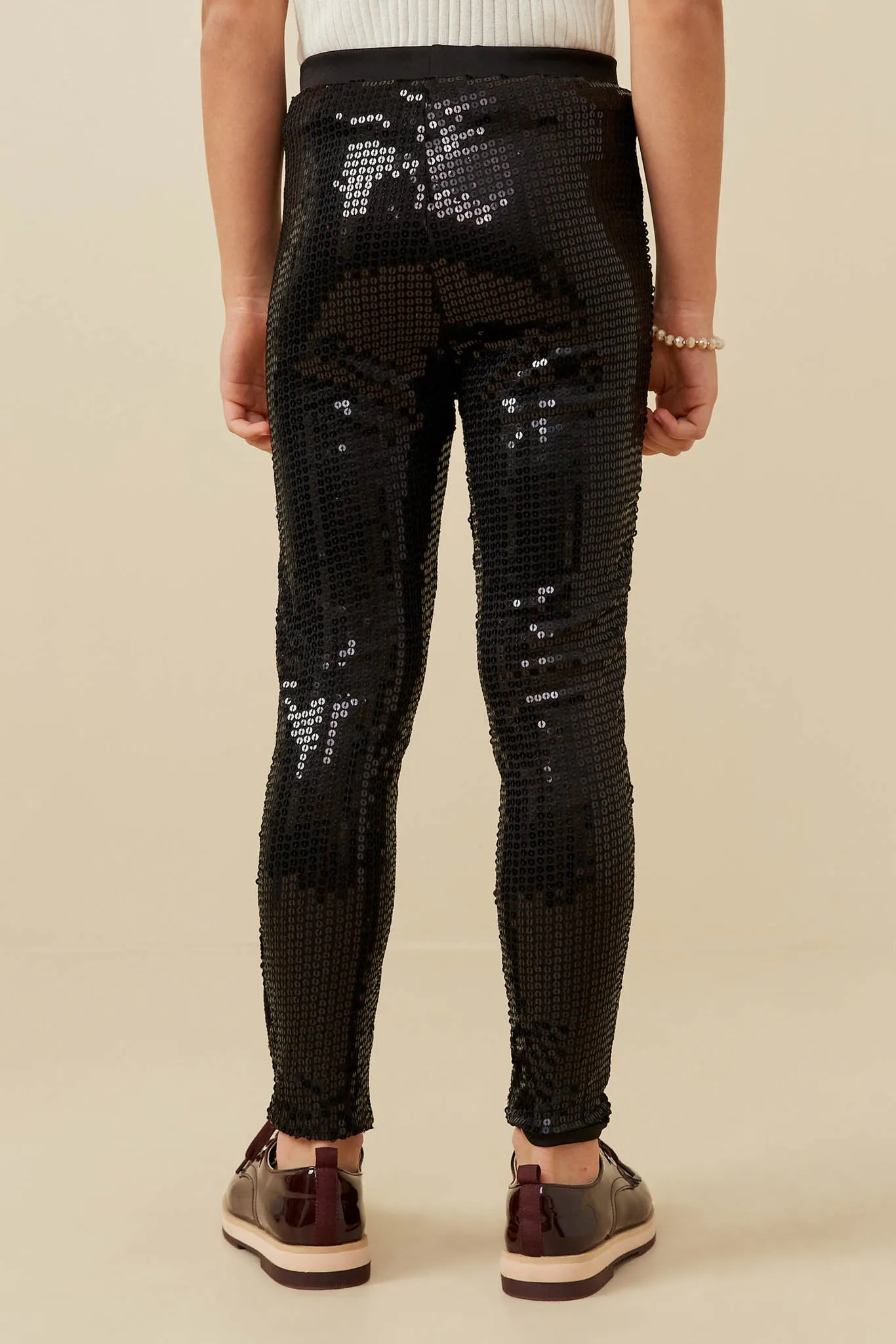 Sequin Stretch Leggings