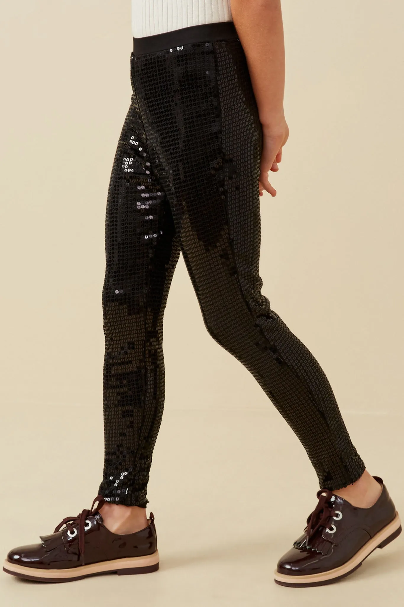 Sequin Stretch Leggings