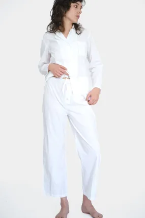 Slim Frenchie Pants,  White