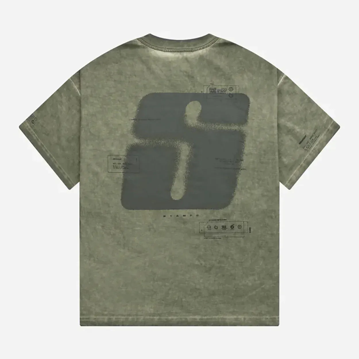 Stampd Oil Washed Transit Relaxed Tee