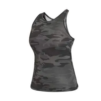 Womens Camo Workout Performance Tank Top