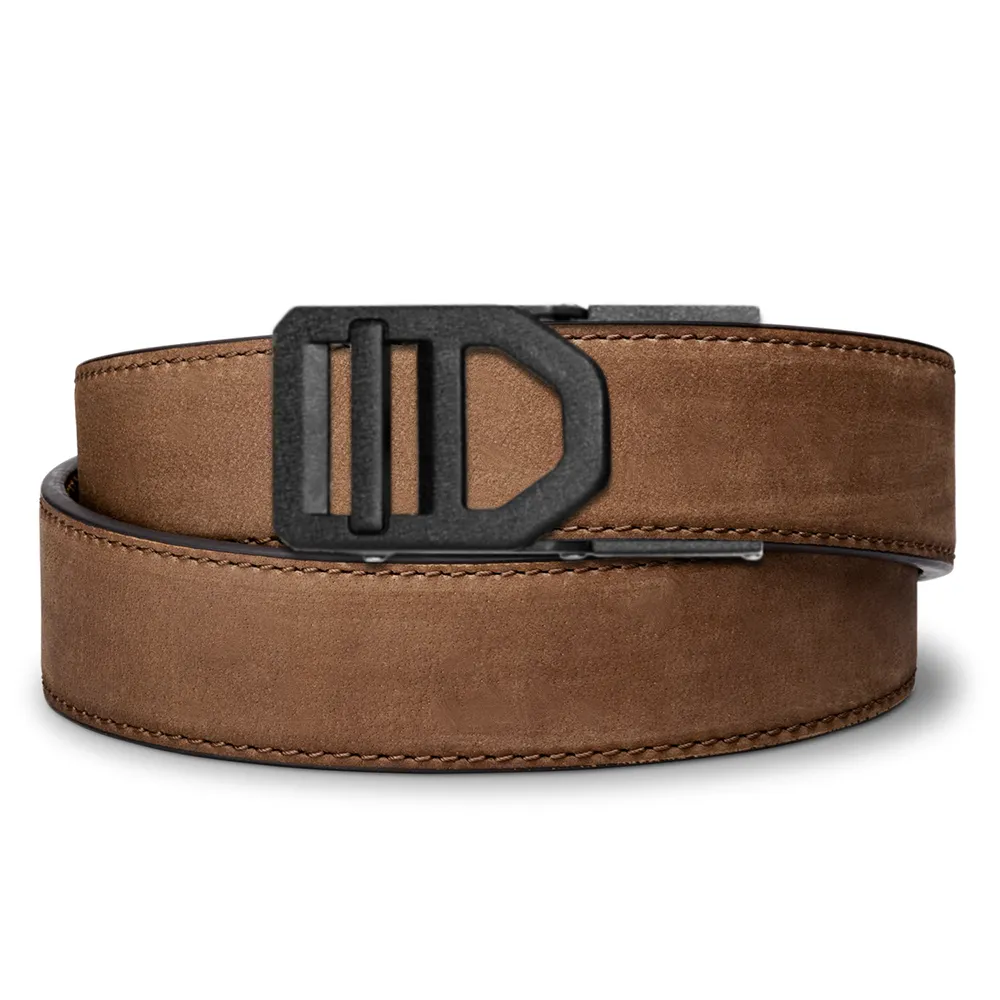 X5 BUCKLE | BUFFALO LEATHER GUN BELT 1.5"